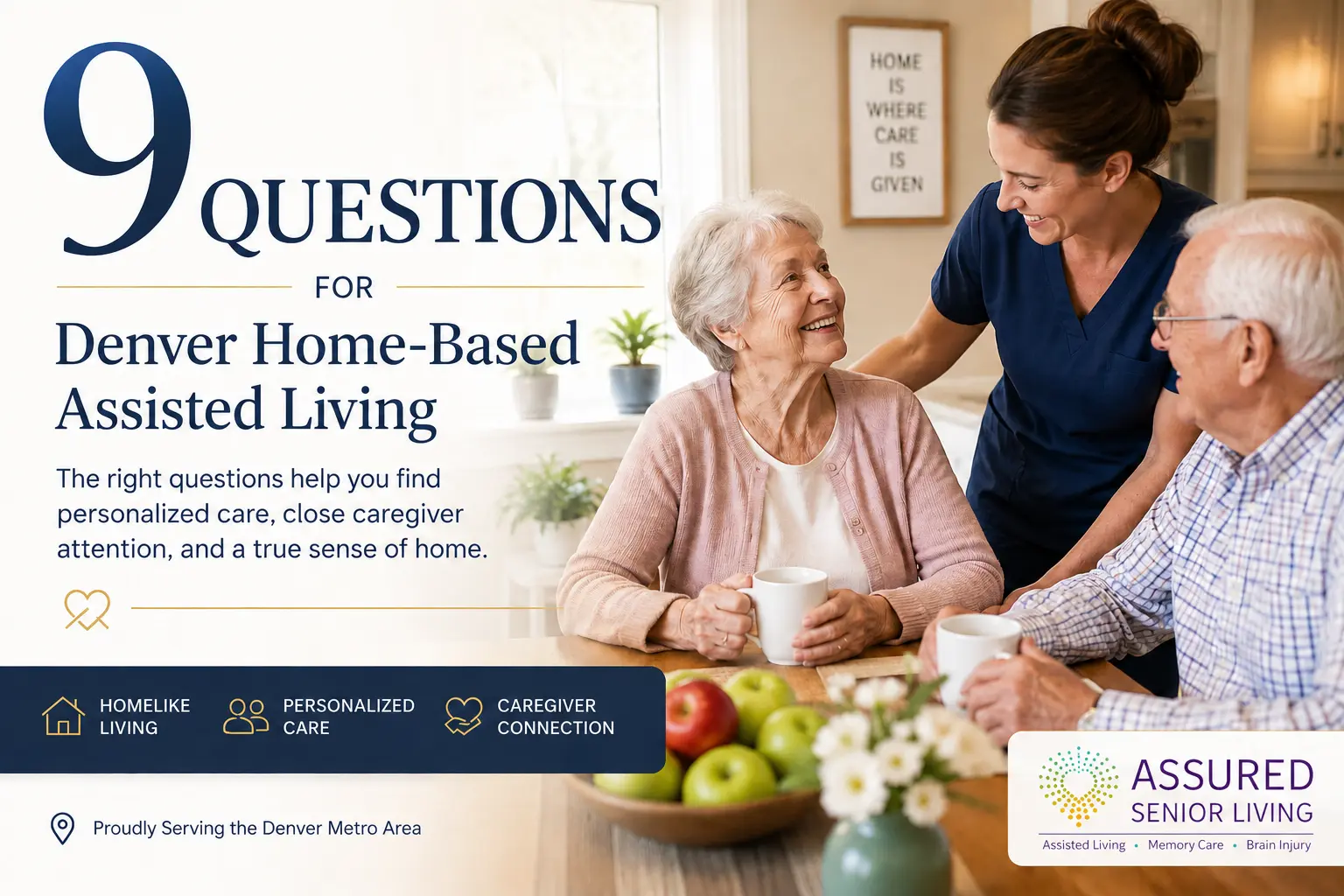 Choosing assisted living for a parent is about much more than finding an available room. For families throughout the Denver metro area, one of the most important decisions is determining what kind of environment will allow a loved one to feel safe, comfortable, known, and supported every day. Large senior living communities are familiar to many families, but another option is becoming increasingly important: Denver home-based assisted living.