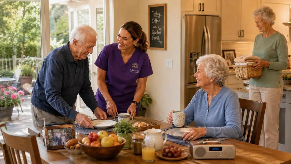 What Happens When My Parent Needs Help Right Away? Families frequently hear about activities, dining, and amenities during an assisted living tour. Ask about the difficult moments too. “What happens if my parent suddenly needs help getting to the bathroom, becomes confused, feels weak, or starts calling for assistance?” Pay attention to how the community describes caregiver proximity.
