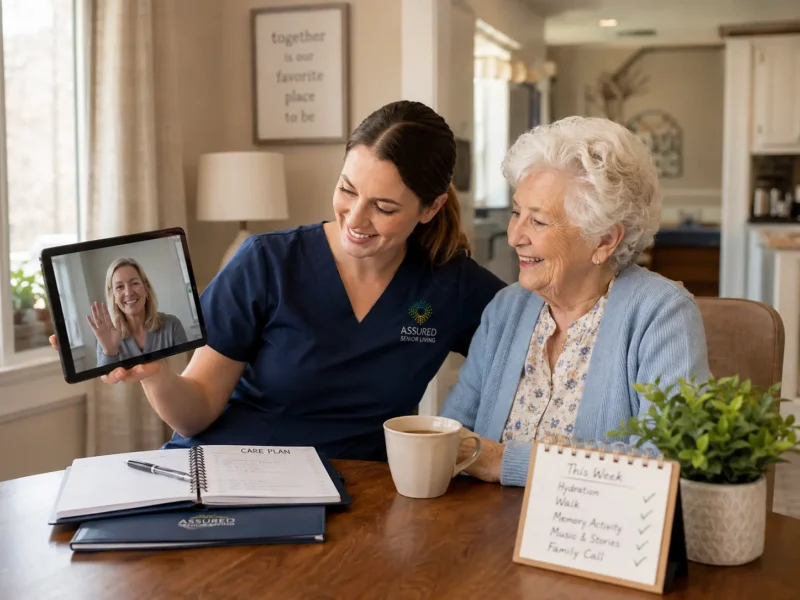 Consistency is not simply a customer-service preference for people living with dementia.  It is an essential part of effective care.