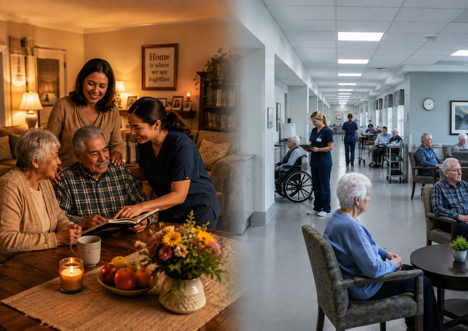 Board and Care vs Assisted Living for Families. The positive impact of a smaller and more personal environment.