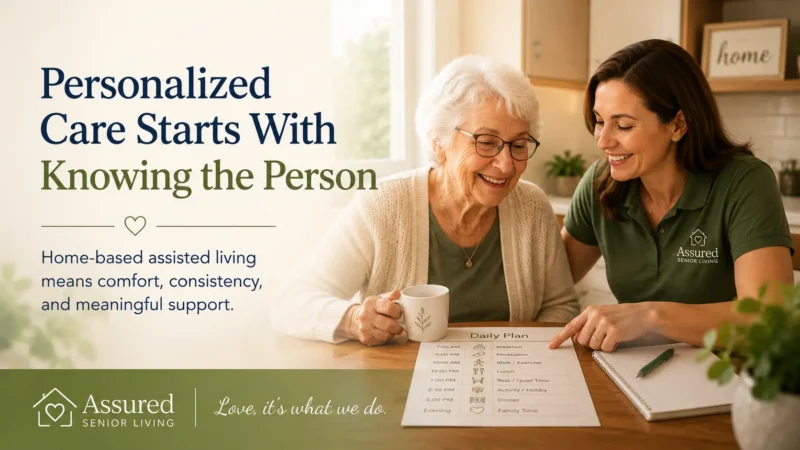 Proactive care is a staple in residential assisted living. 
