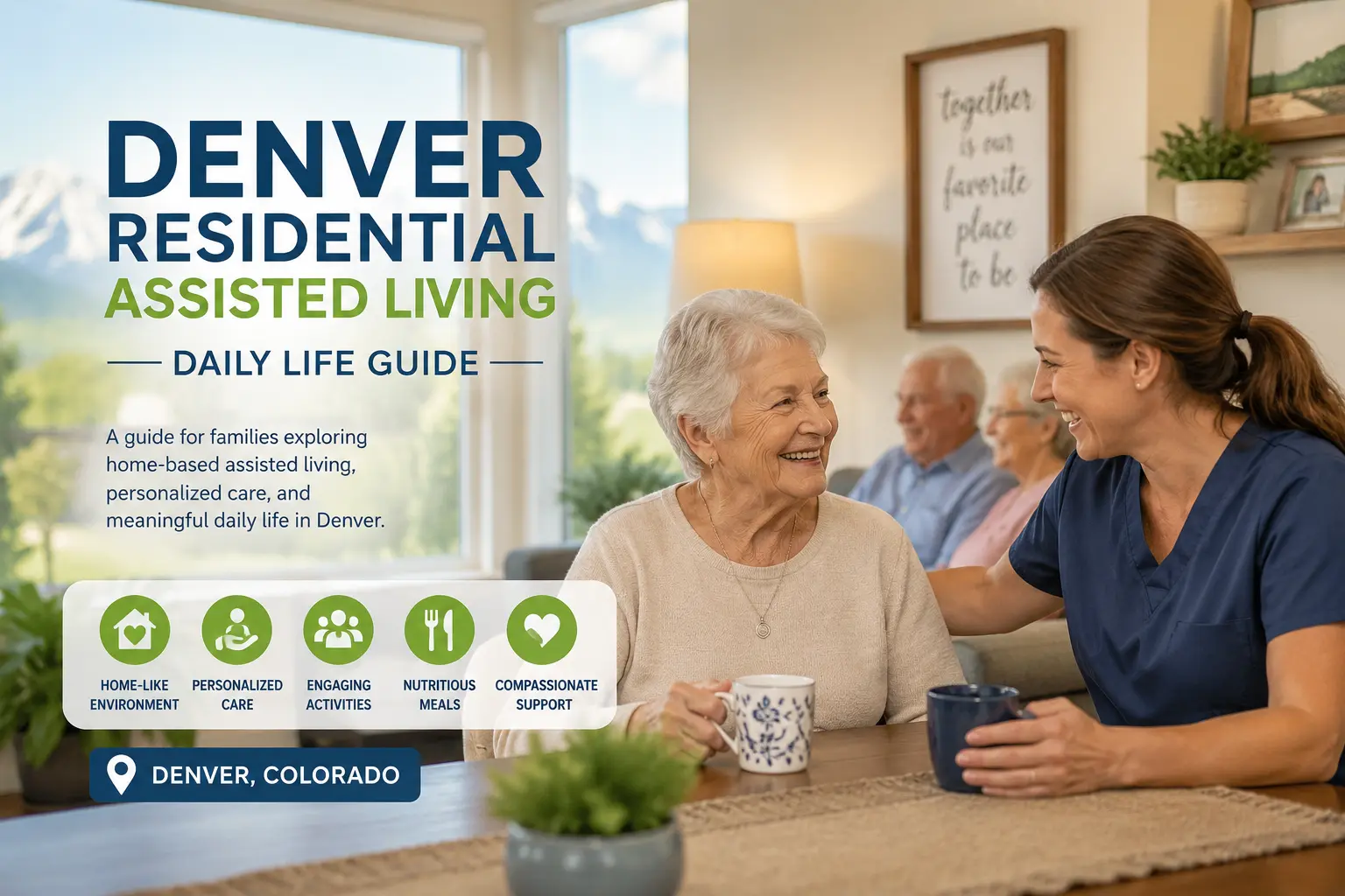 Denver Residential Assisted Living Daily Life Guide.