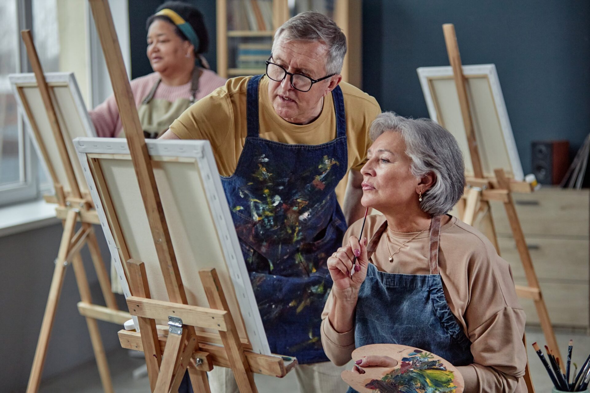 The Power of Art Therapy: Enhancing Creativity and Emotional Well-being in Senior Living cover